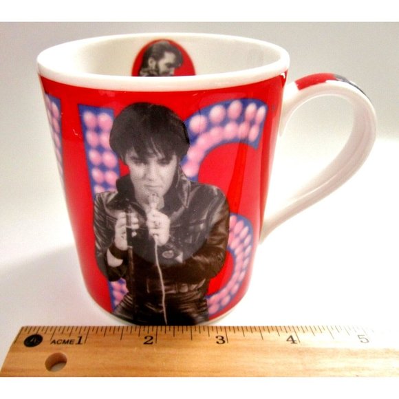 VTG Royal Doulton Elvis Presley Leather Jacket - Stand Up EPGW4 - Mug/Coffee Cup - Picture 7 of 10